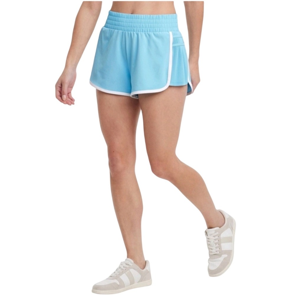 All in Motion Womens XL Light Blue Pleated Side Athletic Shortsā NWT